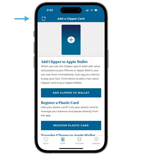 transfer clipper card to iPhone